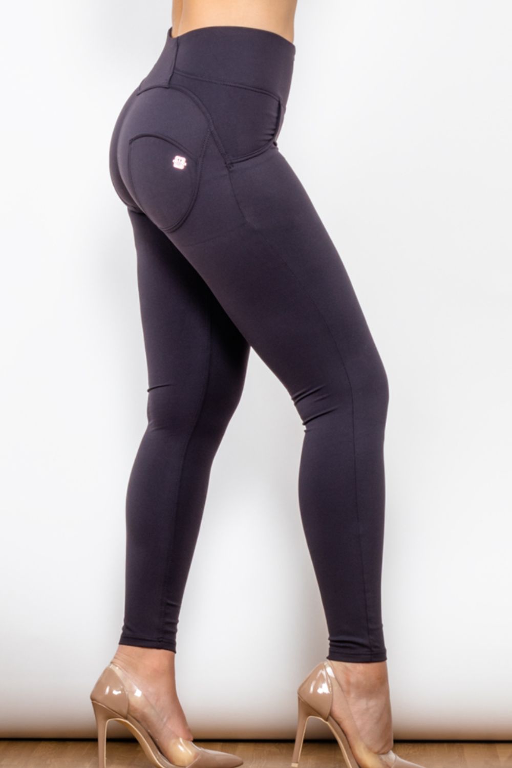 Comfy Huggers Zip Detail Skinny Long in Black | Jeans