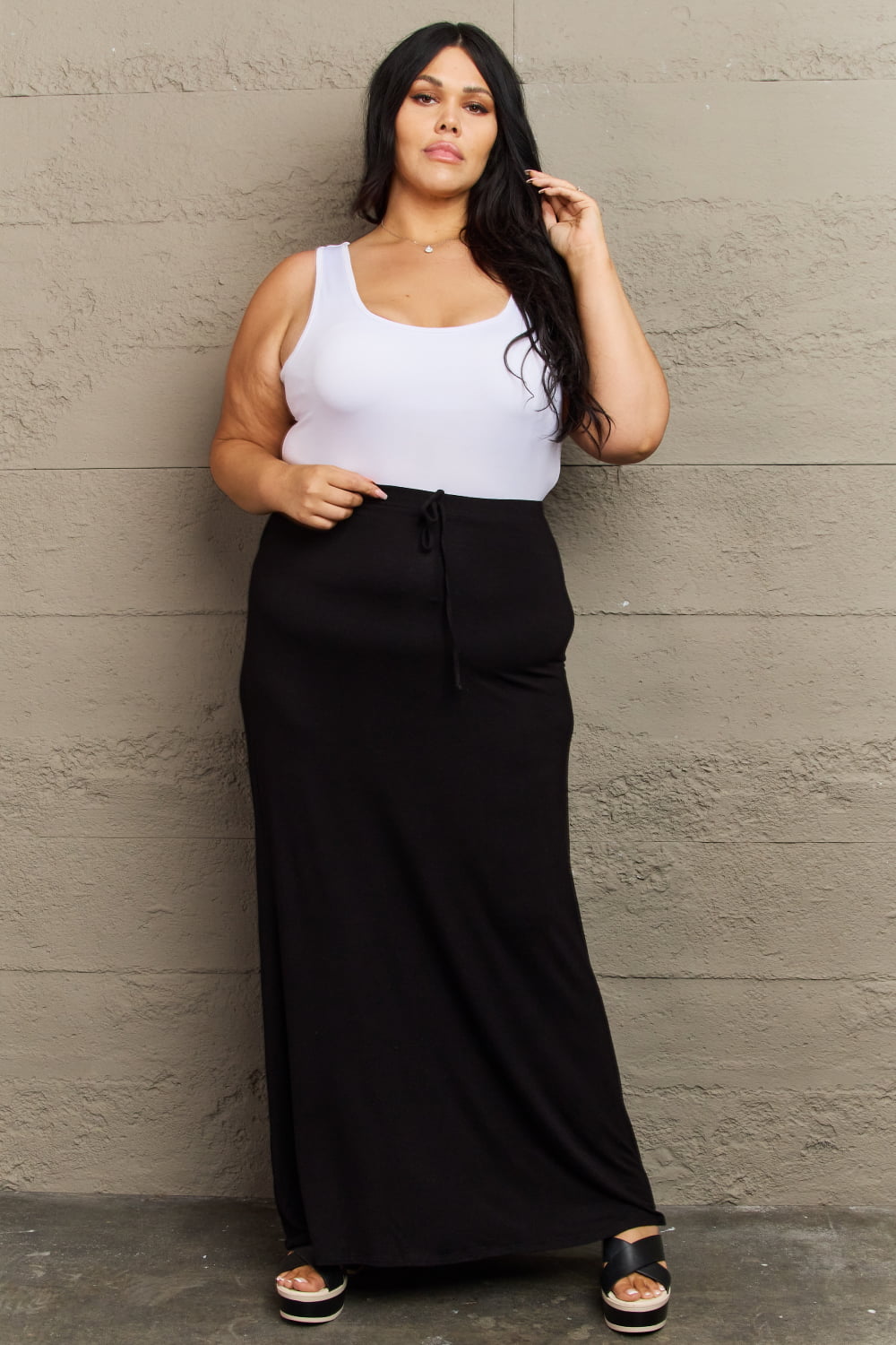Flare Maxi | Skirt