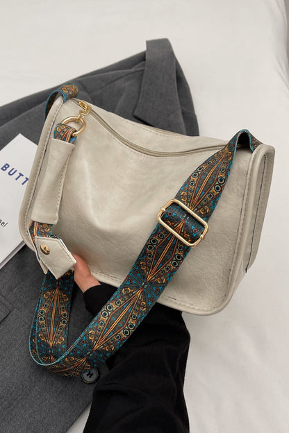 Ethnic Strap Vegan Leather Shoulder | Bag