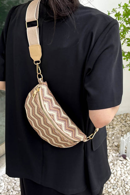 Zigzag Straw | Sling Bag