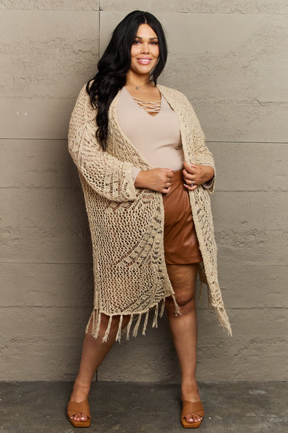 Western Knit Fringe | Cardigan