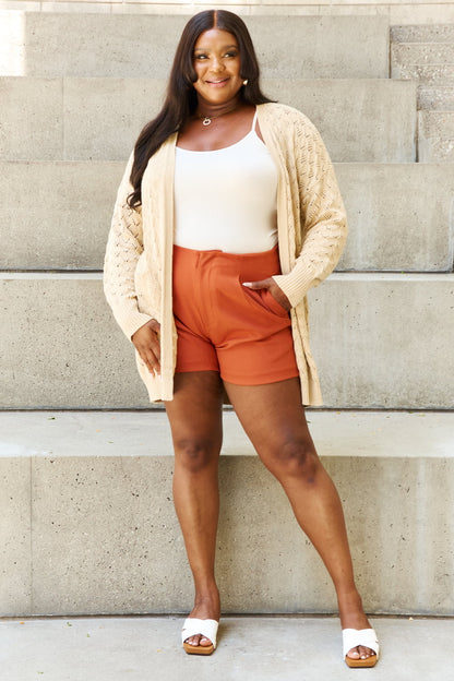 Open Front Sweater | Cardigan