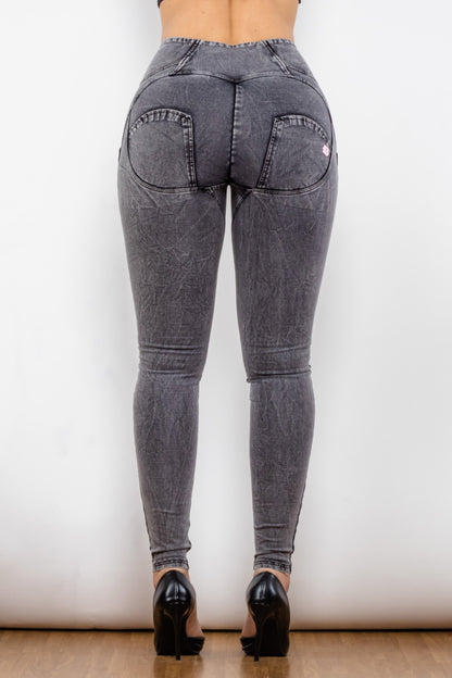 Comfy Huggers Zip Closure Skinny | Jeans