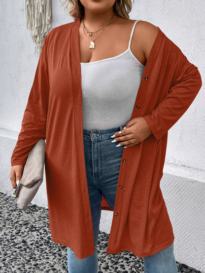 Button Down Longline | Cardigan