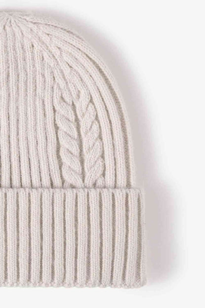 Cable-Knit Cuff Beanie | Hat