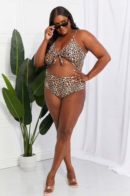 Cutout Leopard II |  One-Piece Swimsuit