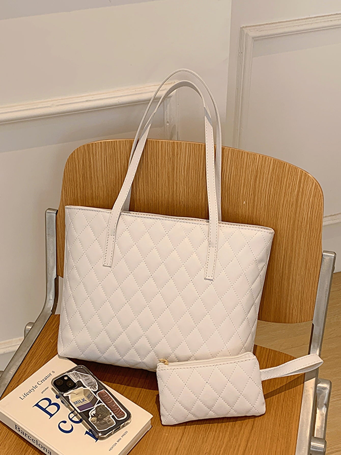 Three-Piece Vegan Leather | Bag Set