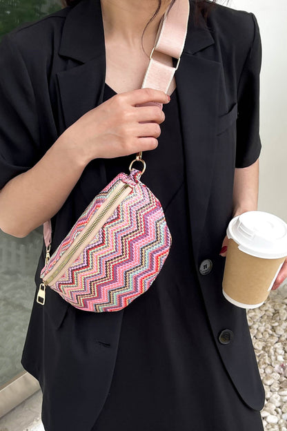 Zigzag Straw | Sling Bag