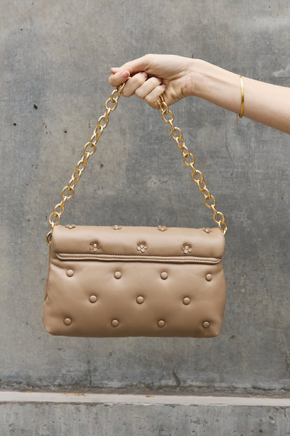 Diamond Flower Messenger Crossbody | Bag