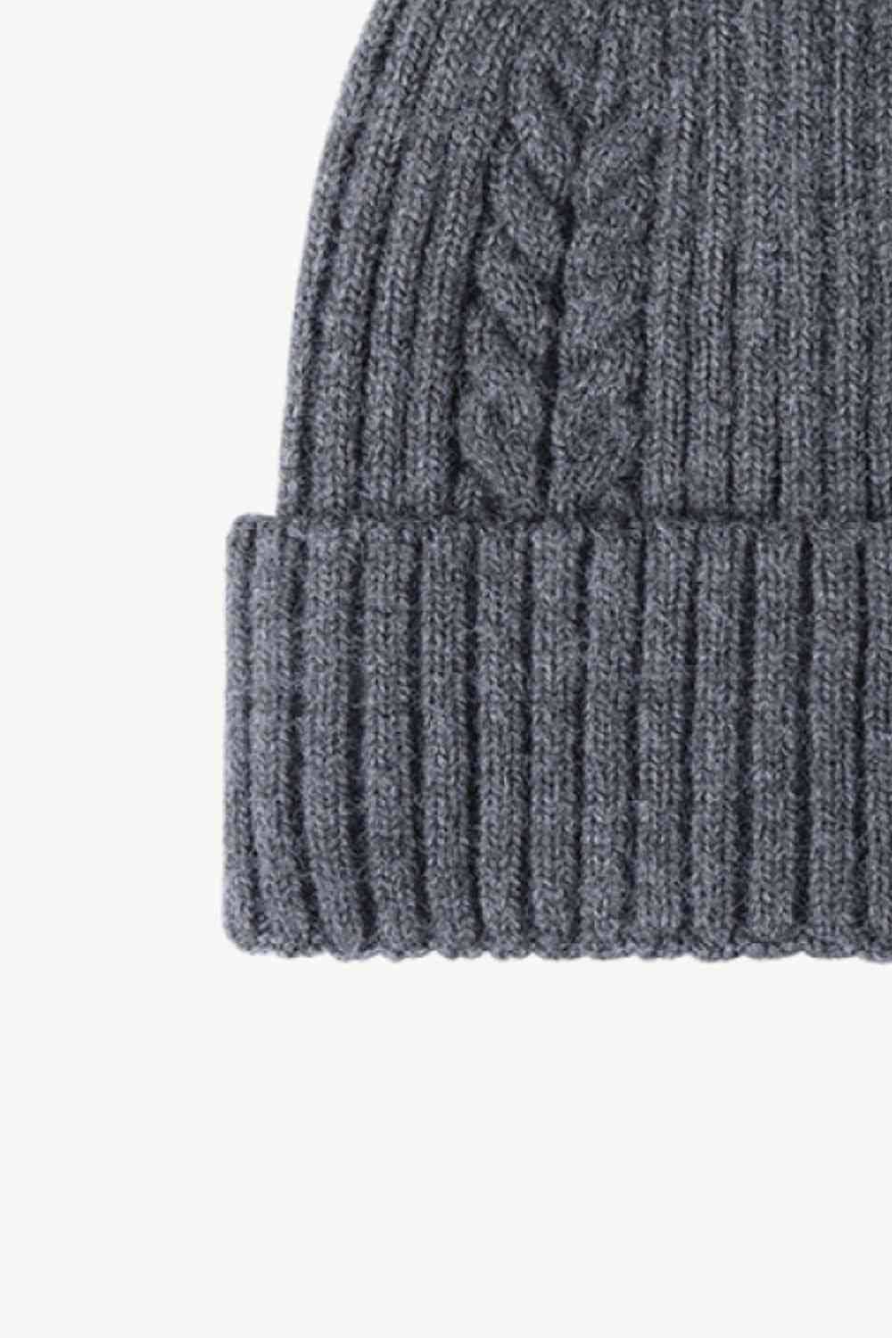 Cable-Knit Cuff Beanie | Hat