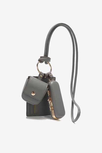 Vegan Leather 3-Piece | Lanyard Set