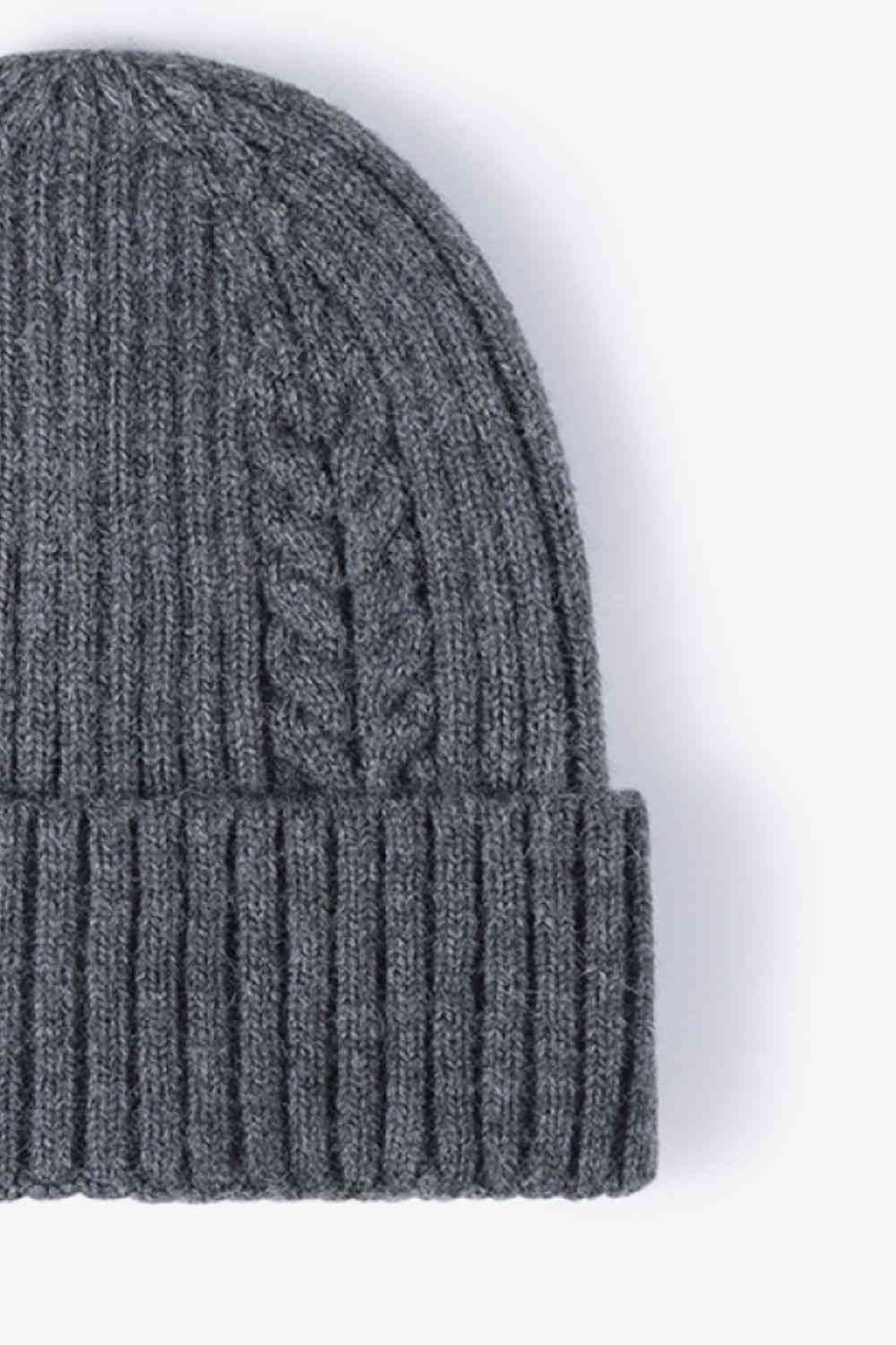 Cable-Knit Cuff Beanie | Hat