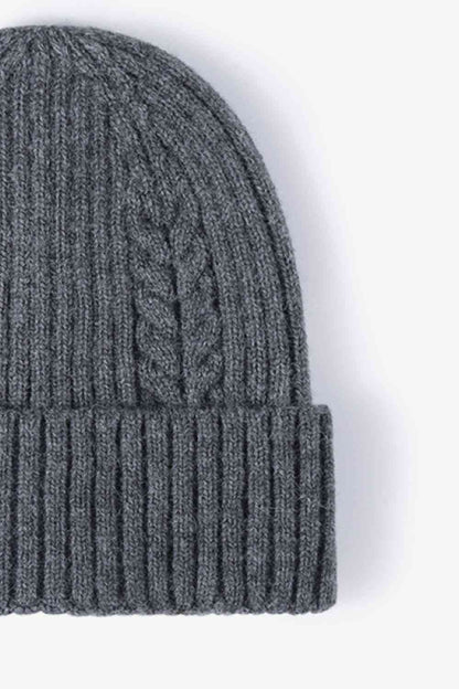 Cable-Knit Cuff Beanie | Hat