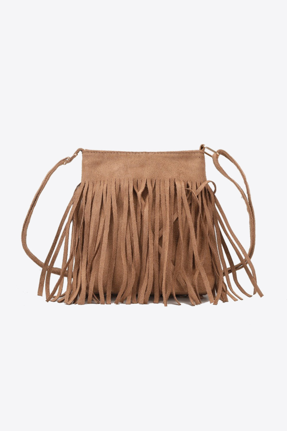 Vegan Leather Crossbody with Fringe | Bag