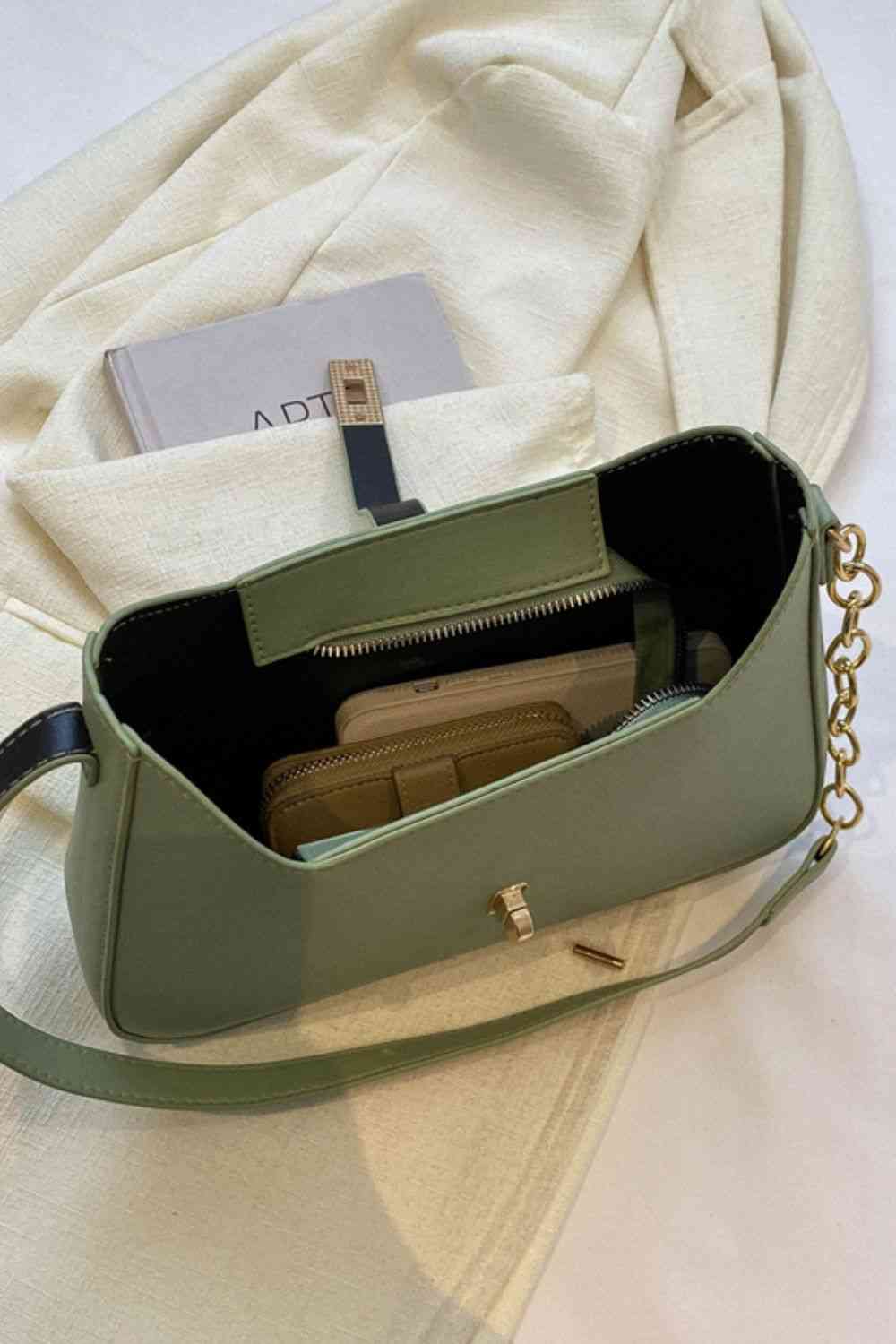 Vegan Elegance Leather Shoulder | Bag