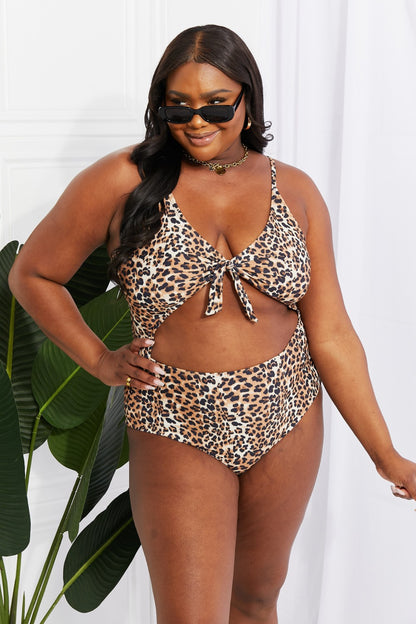 Cutout Leopard II |  One-Piece Swimsuit