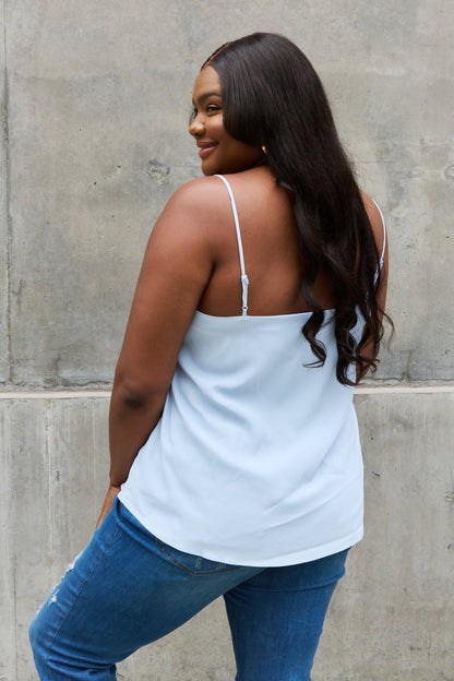Blue Scalloped | Cami