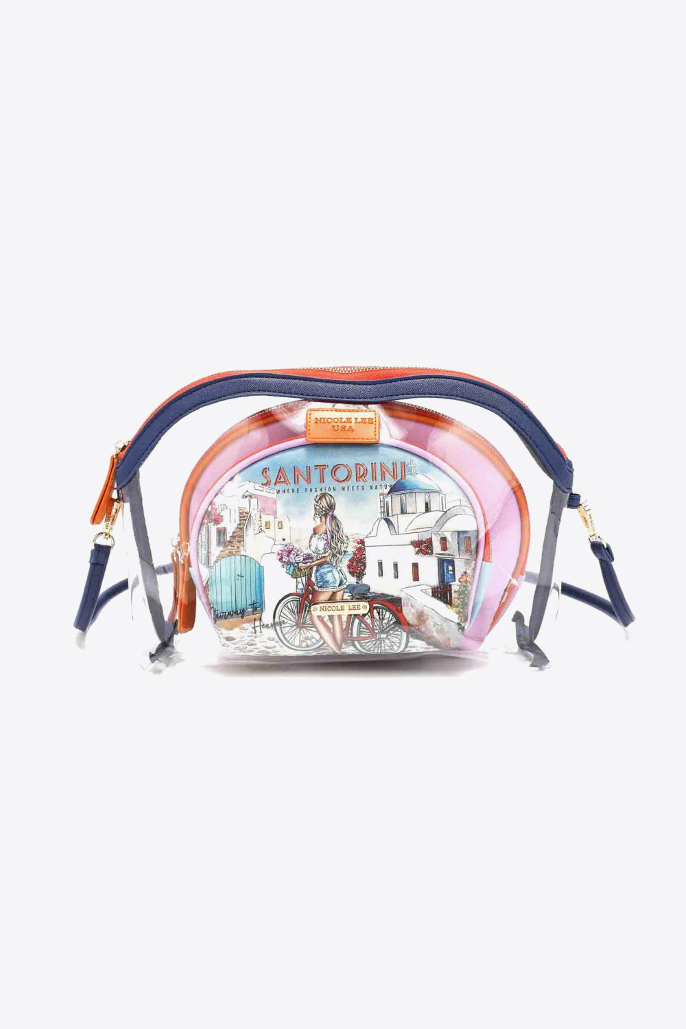 3-Piece Patterned Crossbody | Pouch