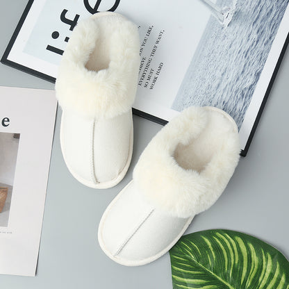 Faux Suede Center Seam | Slippers