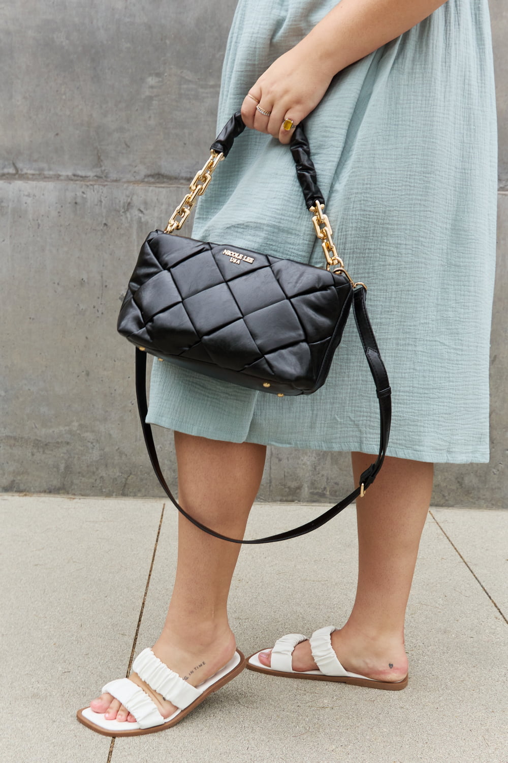 Cassette Woven Satchel Crossbody | Bag