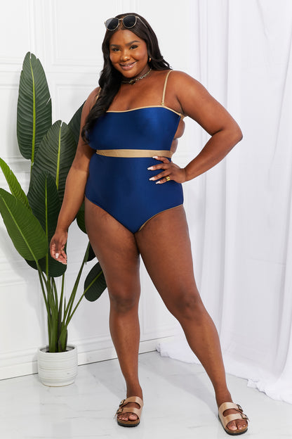 Contrast Trim | One-Piece Swimsuit