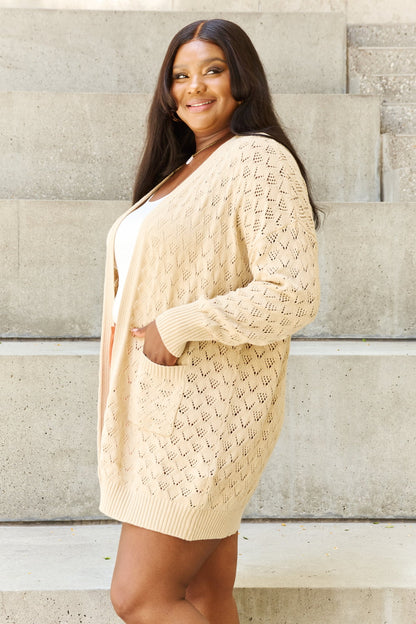 Open Front Sweater | Cardigan