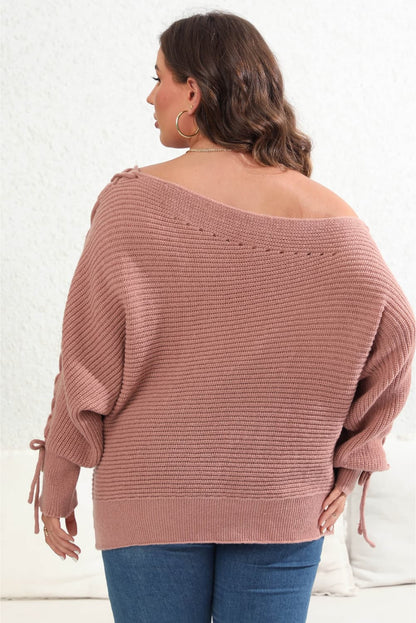 One Shoulder Beaded | Sweater