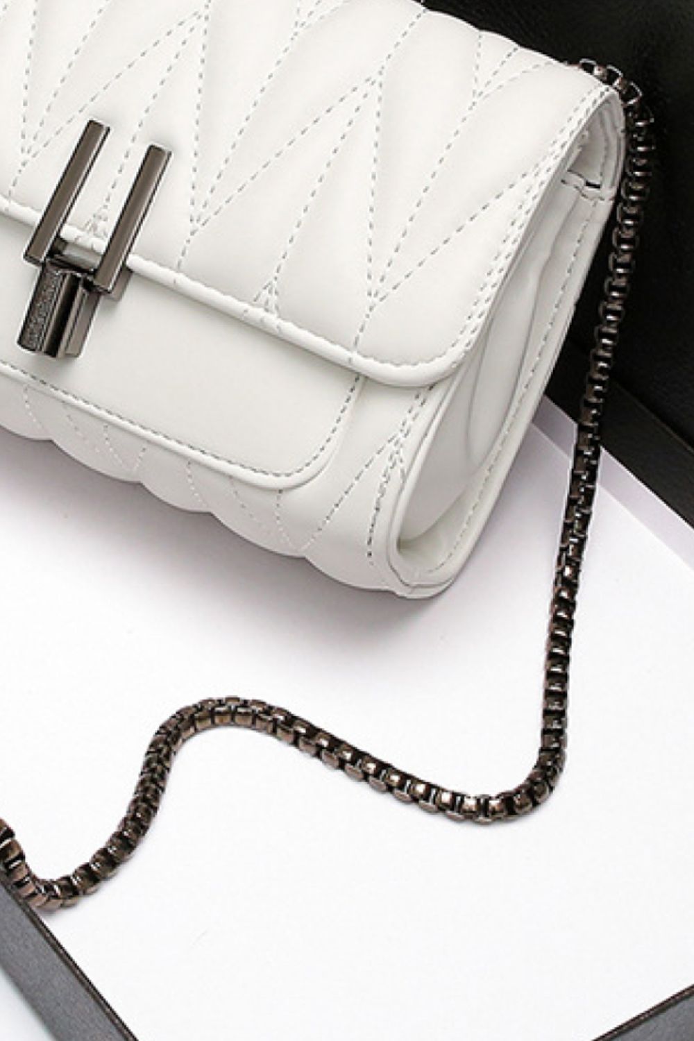 Charm Vegan Leather Crossbody | Bag