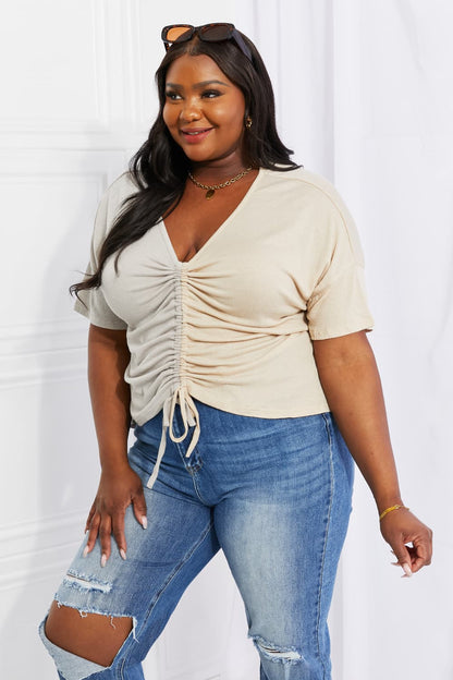 Cinched Color Block | Top