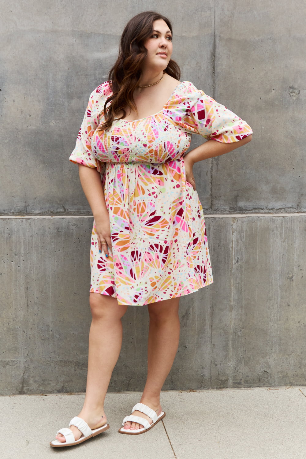 Floral Print Mini | Dress