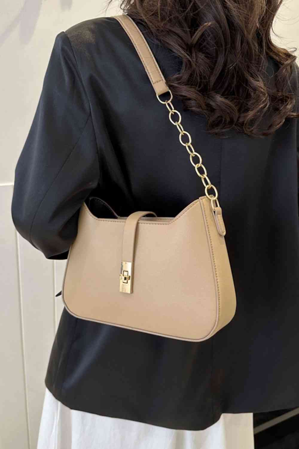 Vegan Elegance Leather Shoulder | Bag