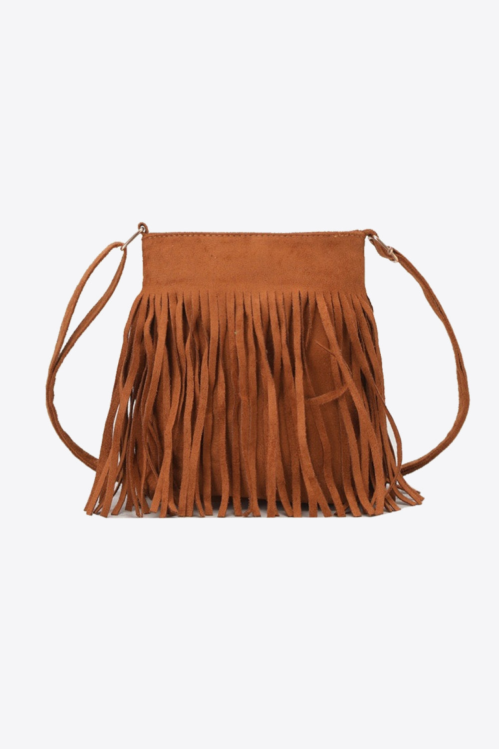Vegan Leather Crossbody with Fringe | Bag