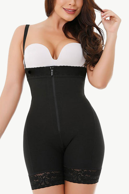 Zip Up Under-Bust | Shaping Bodysuit