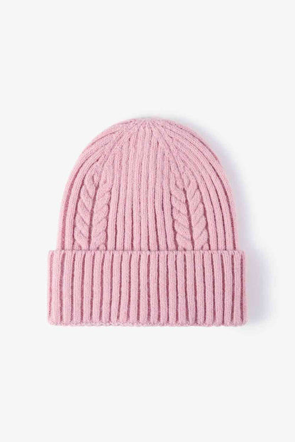 Cable-Knit Cuff Beanie | Hat