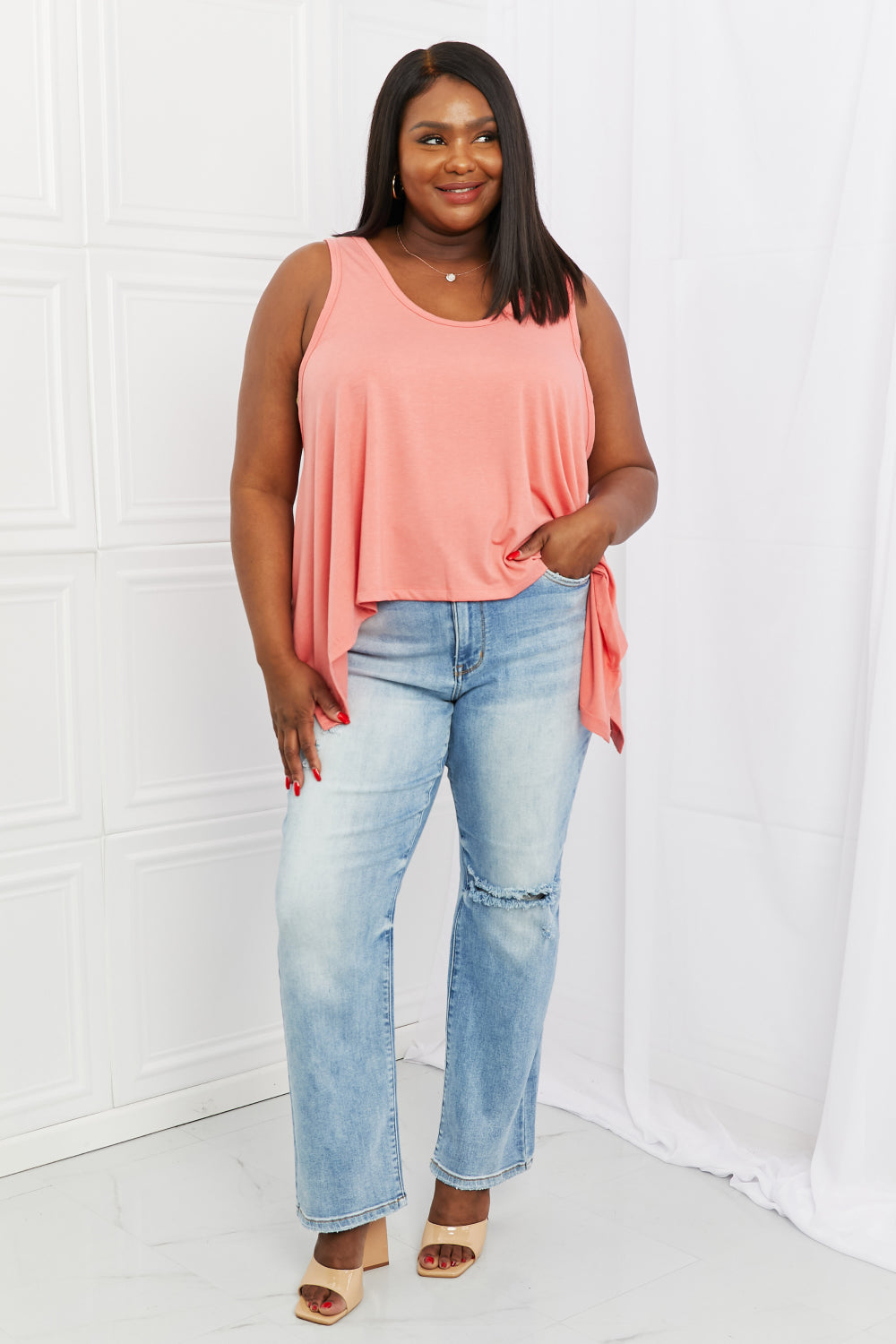 Shark Bite Hem | Top