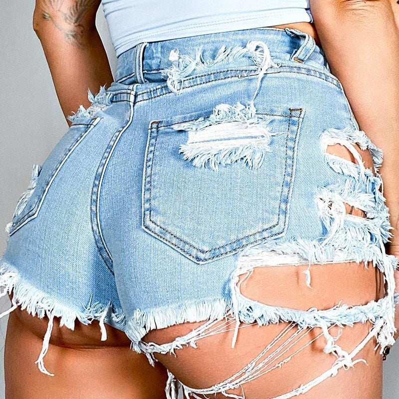 Torn Denim | Shorts