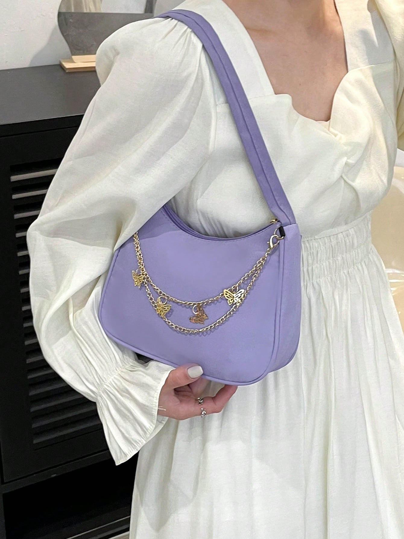 Butterfly Charm | Shoulder Bag