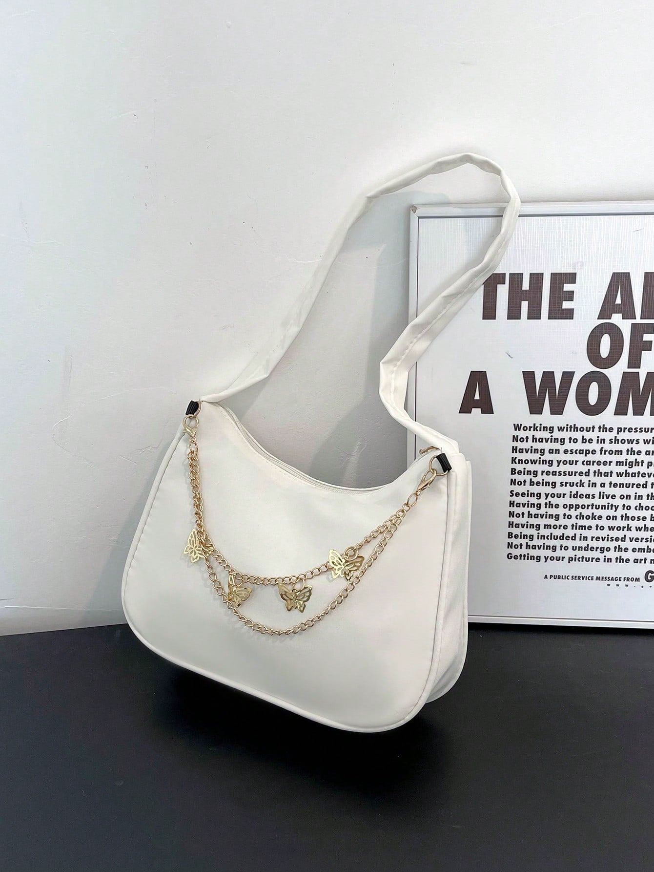 Butterfly Charm | Shoulder Bag